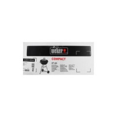 Weber Compact Kettle Black BBQ Grill - Perfect for Outdoor Cooking & Grilling Fun!